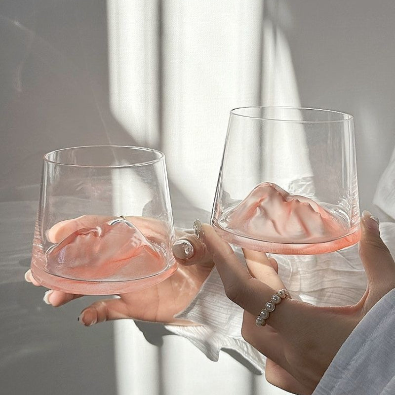 Medieval Mount Fuji Whiskey Glass - Modomu