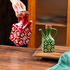 Tile Pattern Oil Cruet