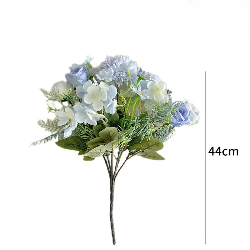 Artificial Rose Hydrangea Bouquet