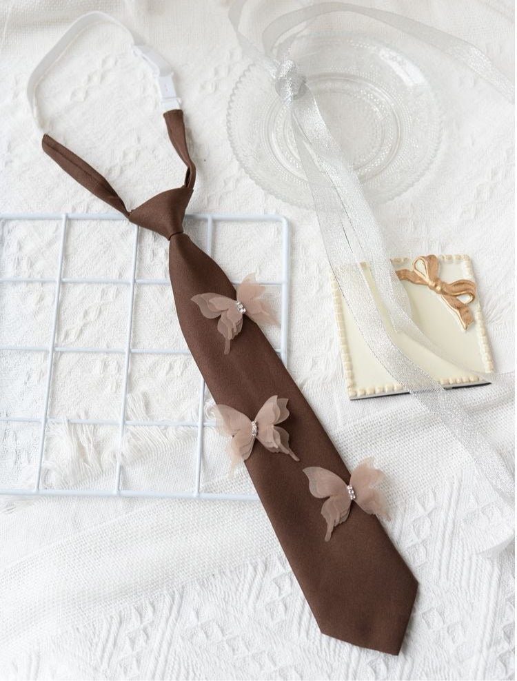 Butterfly Lace No Tie Collar - Modomu