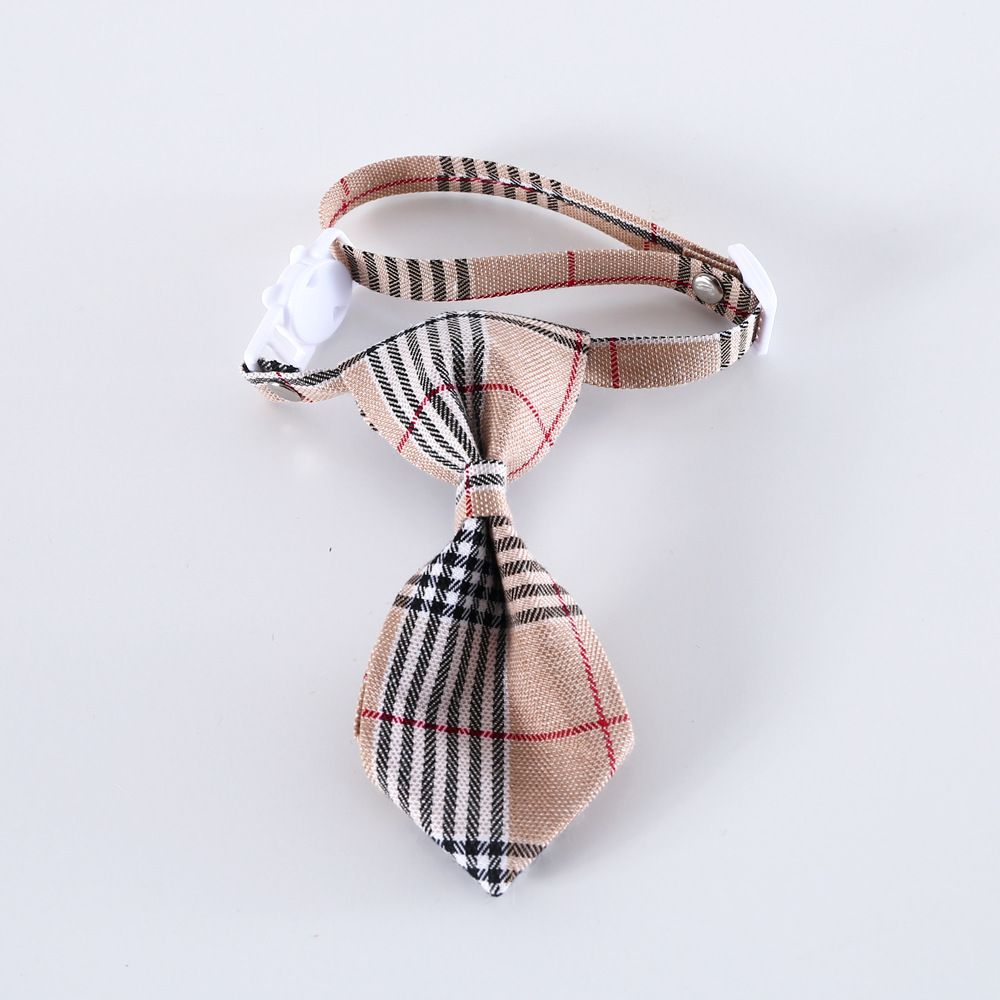 British Style Pet Bow Collar