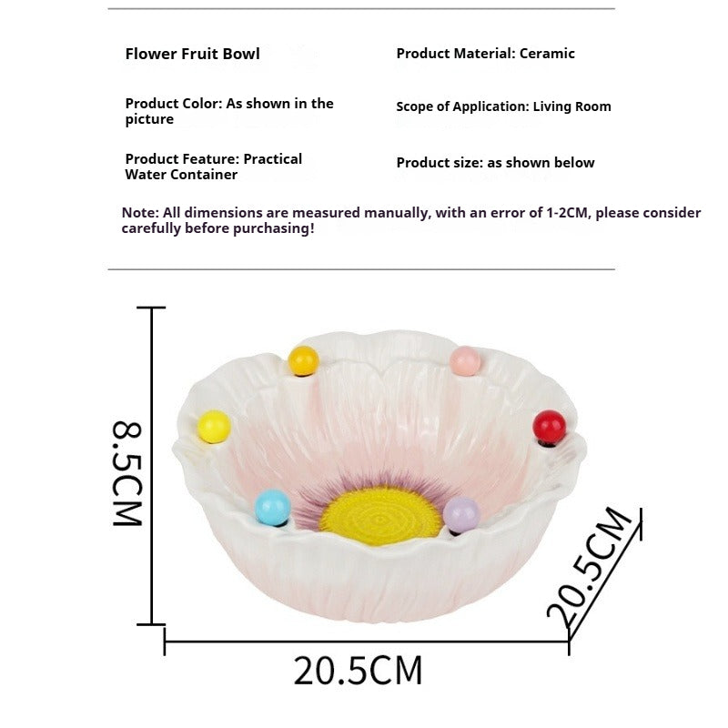 Ceramic Fruit Bowl Fork Set - Modomu