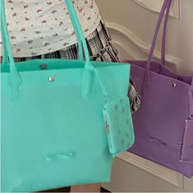 Transparent Commuter Jelly Tote