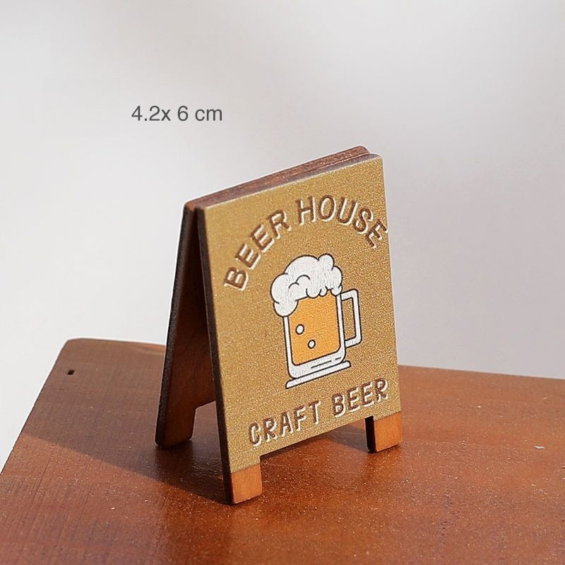 Wooden Note and Photo Clip