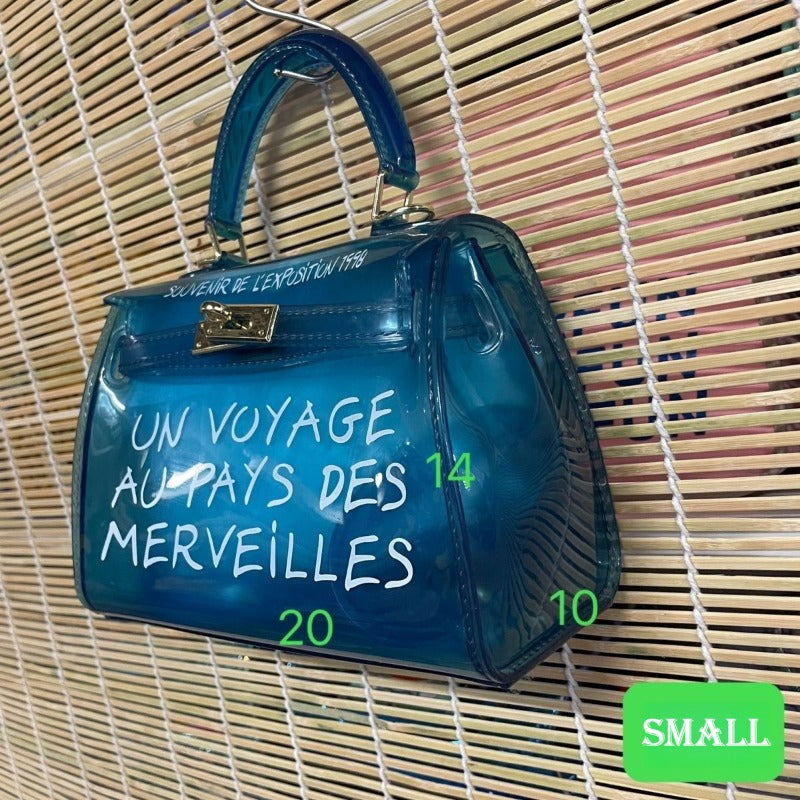 Transparent Jelly Crossbody Bag