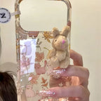 Maple Cat Plush Phone Case