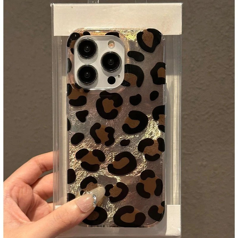 Glacier Shimmer Leopard Case