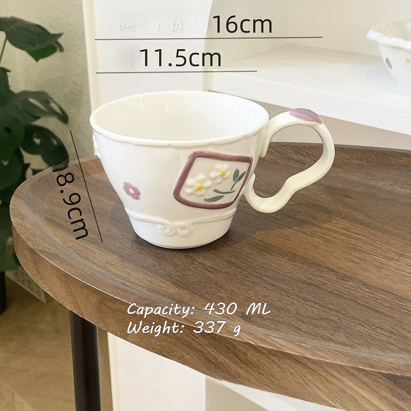 Embossed Fruit Ceramic Plate - Modomu