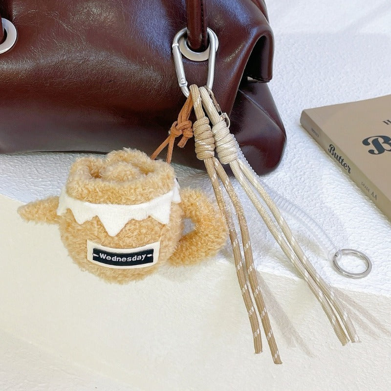 Cute Stove Tea Plush Keychain - Modomu