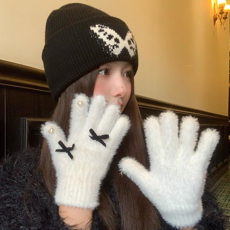 Plush Winter Cycling Gloves