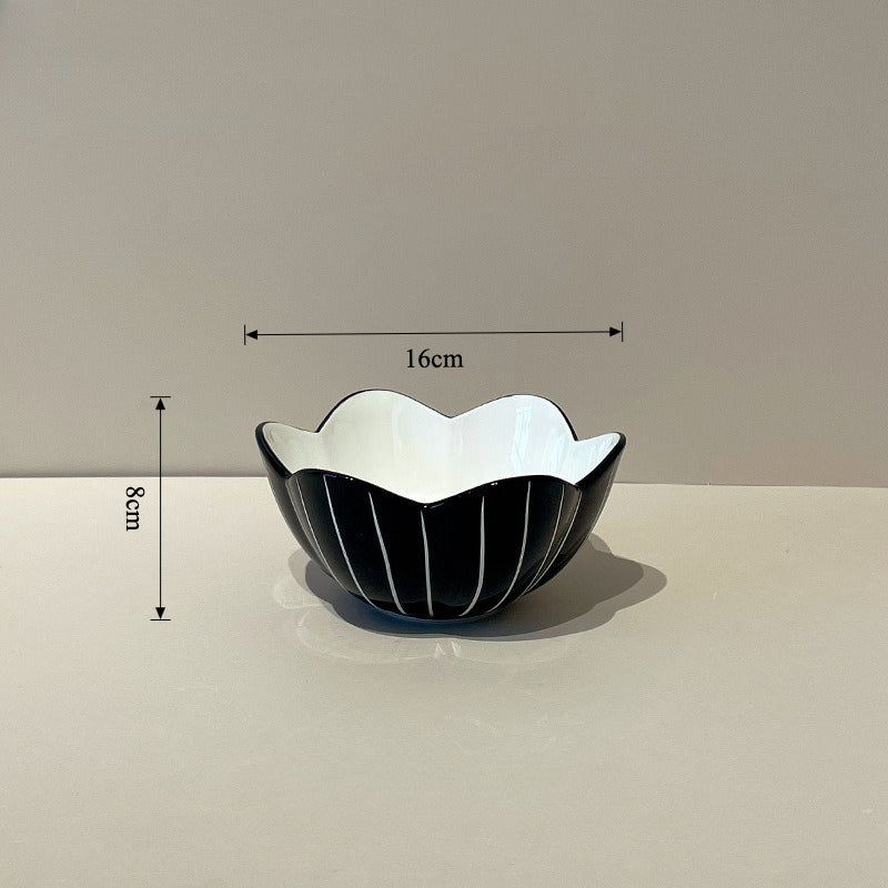 Retro Ceramic Tableware Bowls and Plates - Modomu