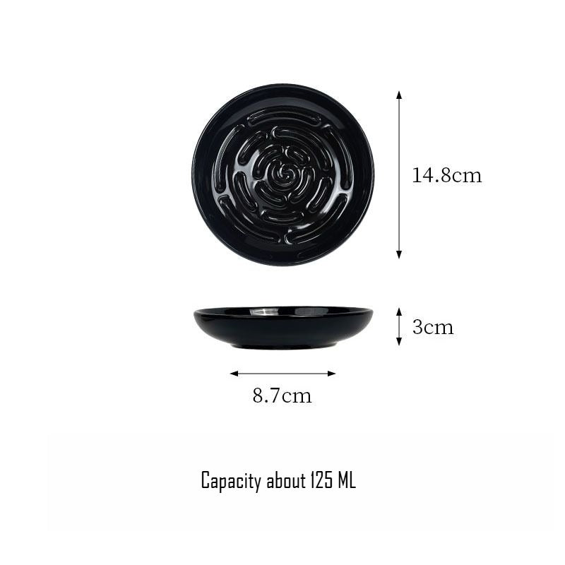 Ceramic Cat Slow Feeder Tray