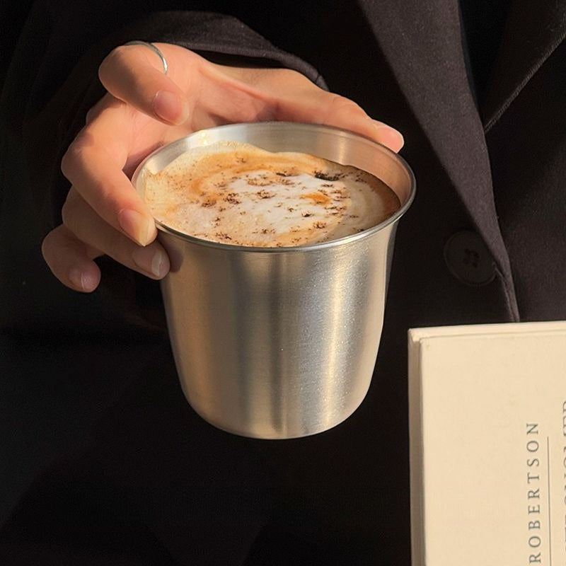 Retro Stainless Steel Coffee Cup - Modomu