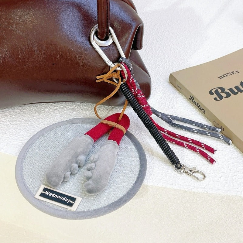 Cute Stove Tea Plush Keychain - Modomu