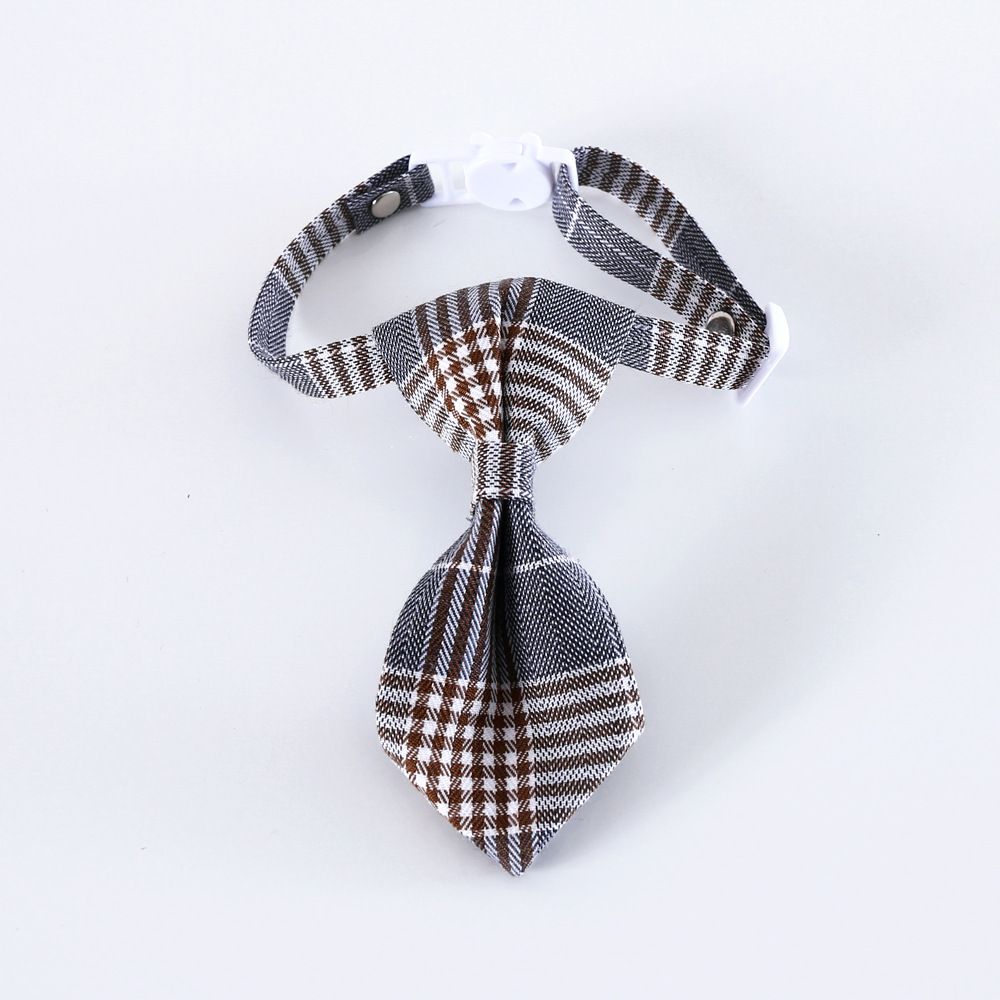 British Style Pet Bow Collar