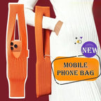 Knit Phone Bag With Strap