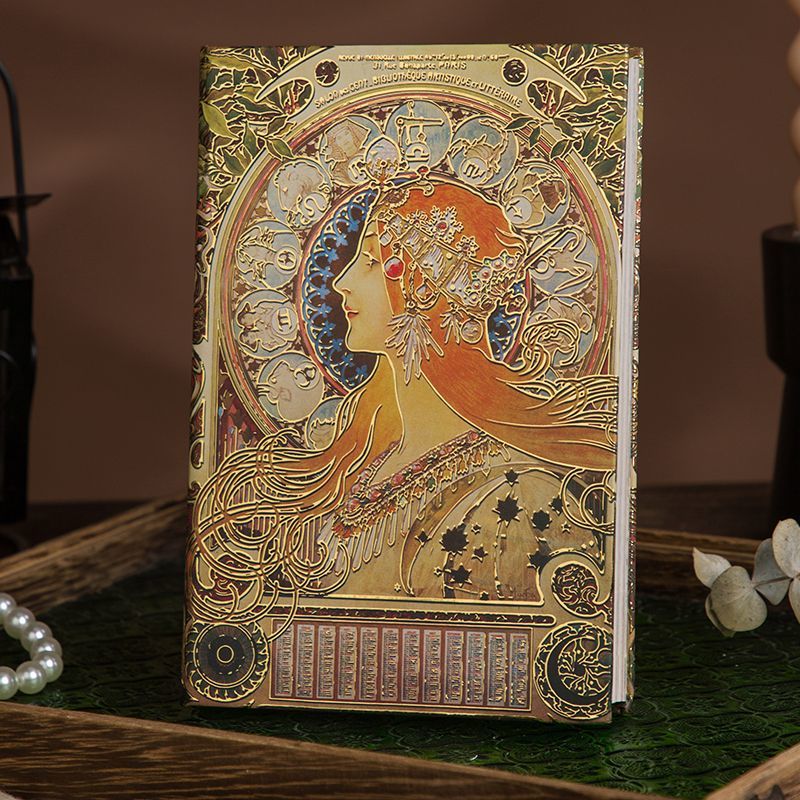 Retro Artistic Notebook Journal - Modomu