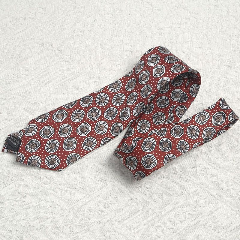 Retro Silk Look Mens Tie - Modomu