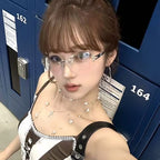 Rimless Y2K Fashion Sunglasses - Modomu