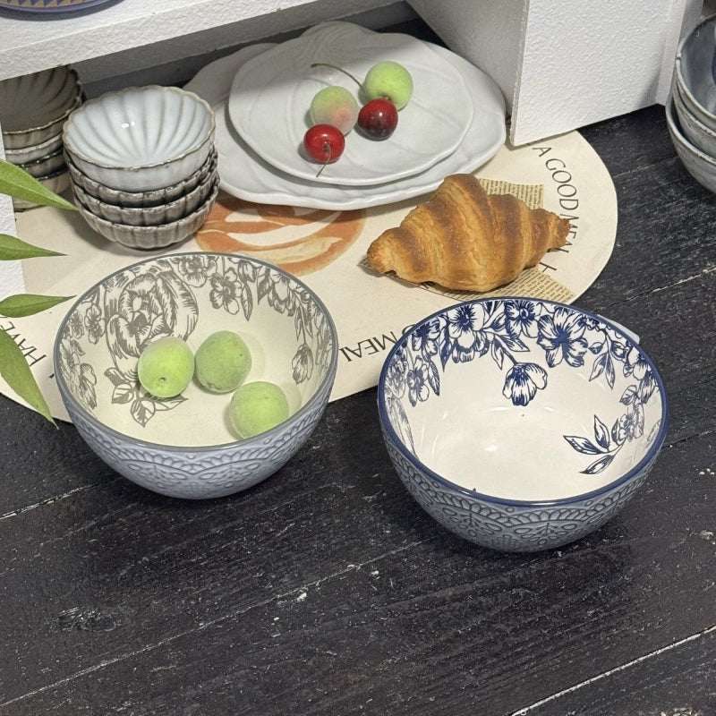 Ceramic Noodle and Rice Bowl