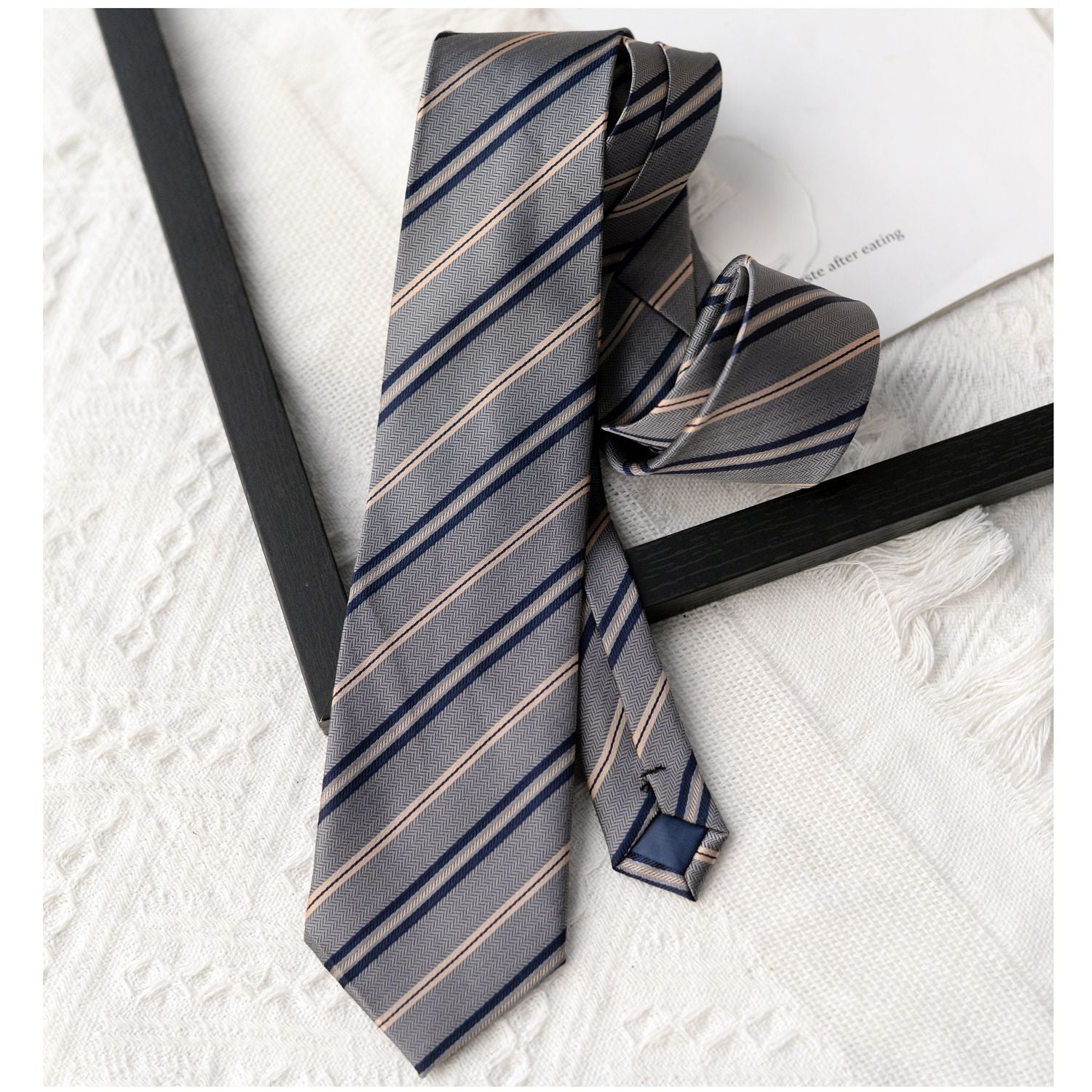 College Stripe Uniform Tie - Modomu