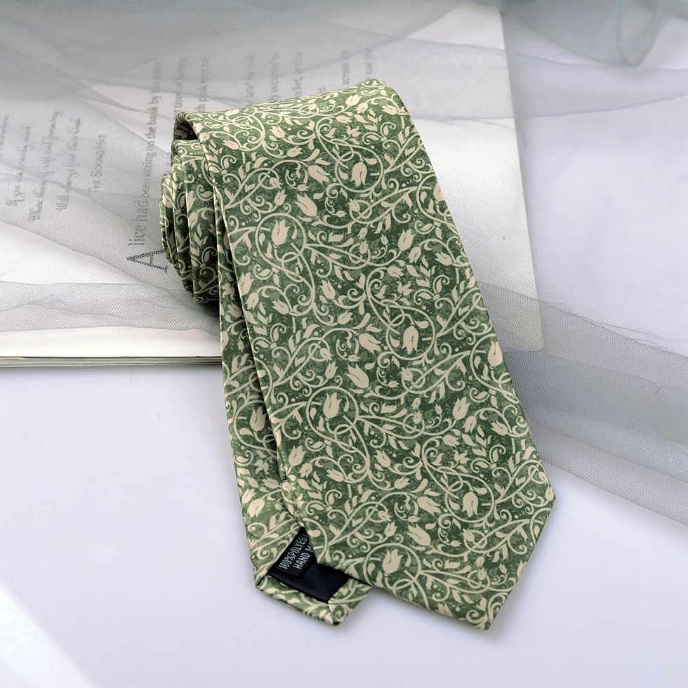 Handmade Retro Jacquard Tie - Modomu