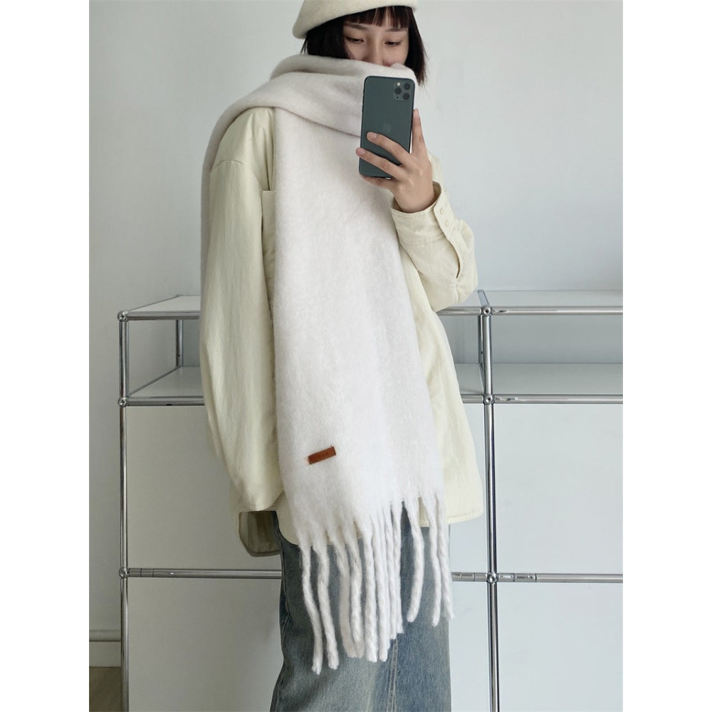 Plush Macaron Scarf