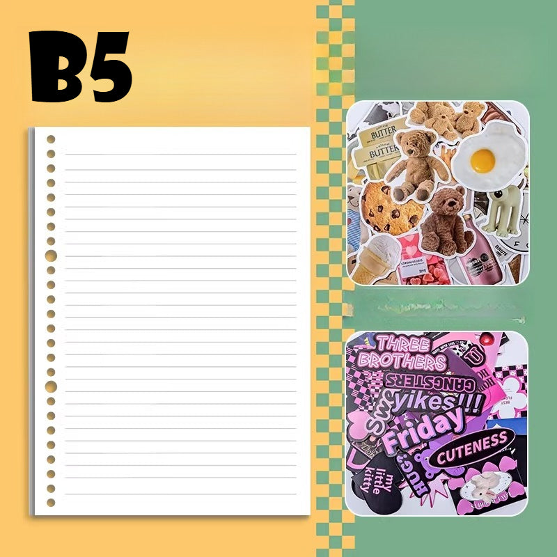 B5 Loose Leaf Study Notebook - Modomu