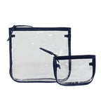 Clear Zip Pouch Duo