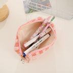Checkerboard Plush Pencil Case - Modomu