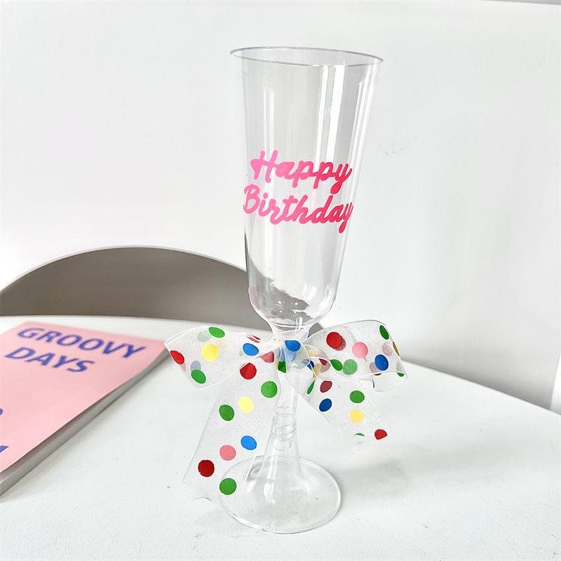 Polka Dot Party Wine Goblet - Modomu