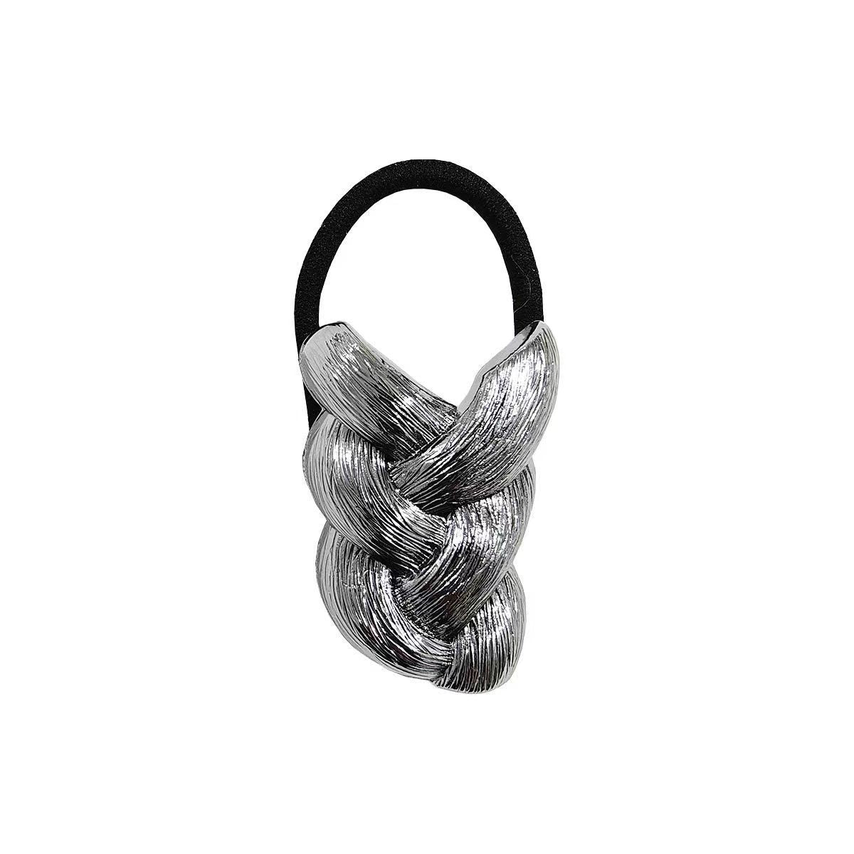 Twist Metal Hair Tie Accessory