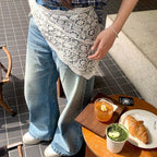 Retro Lace Crochet Triangle Scarf