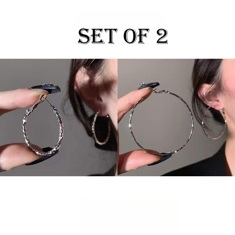 Bow Stud Earrings Statement