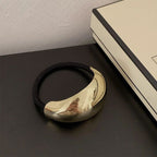 Polished Dome Ponytail Tie