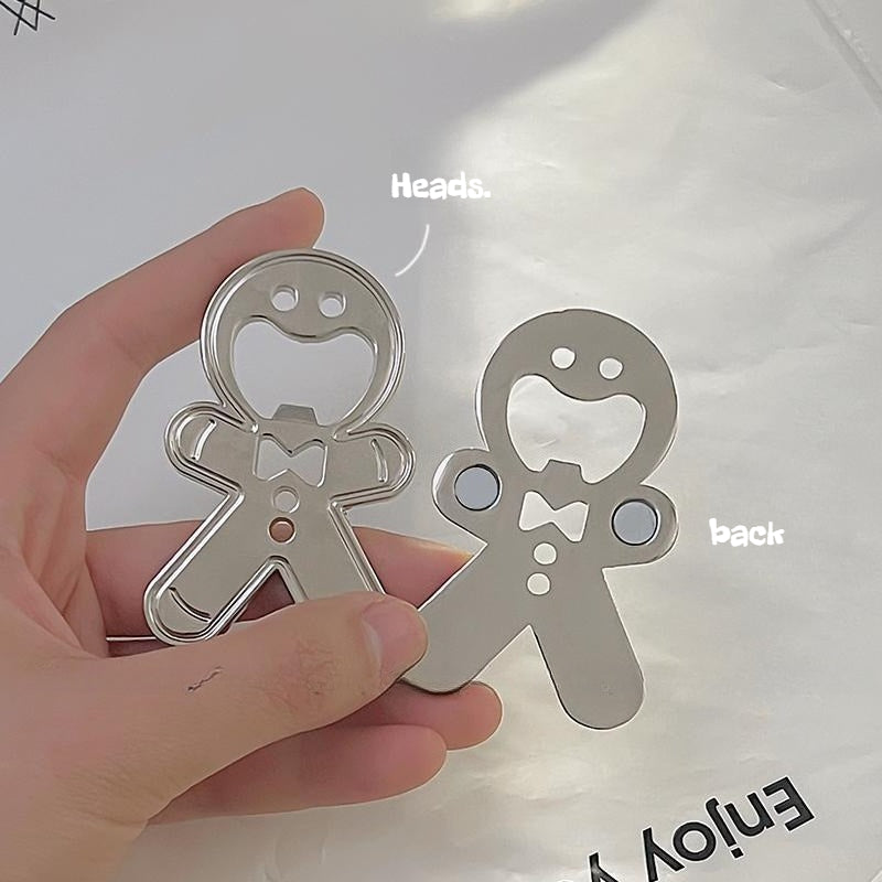 Magnetic Gingerbread Bottle Opener