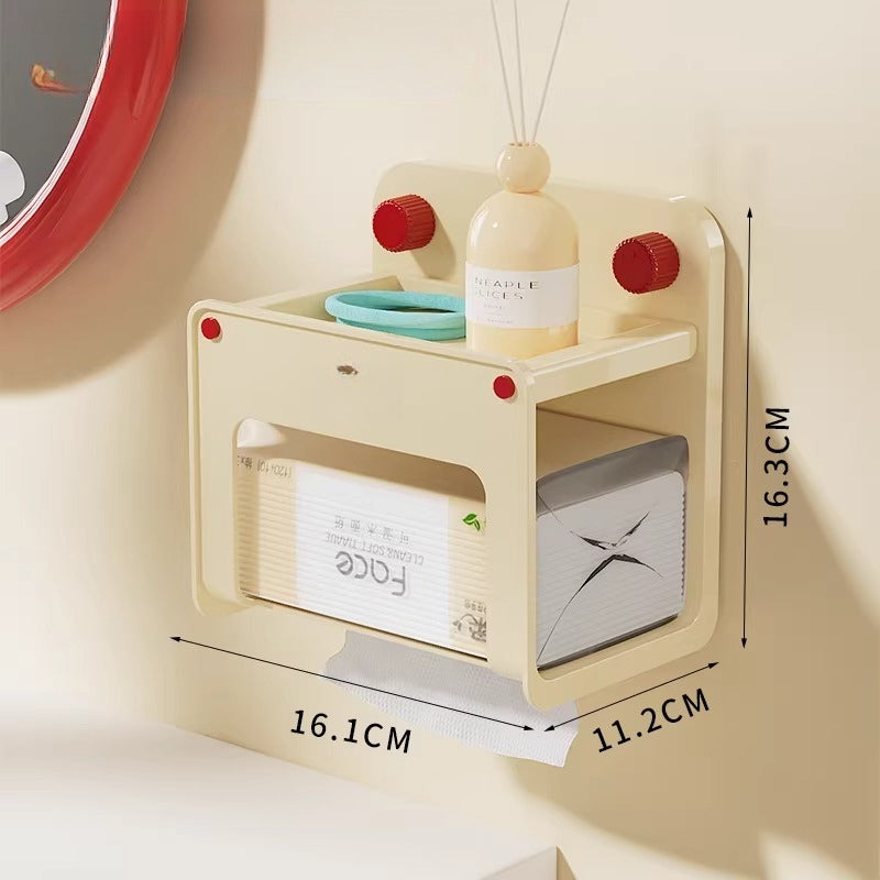 Wall Mounted Toilet Tissue Box
