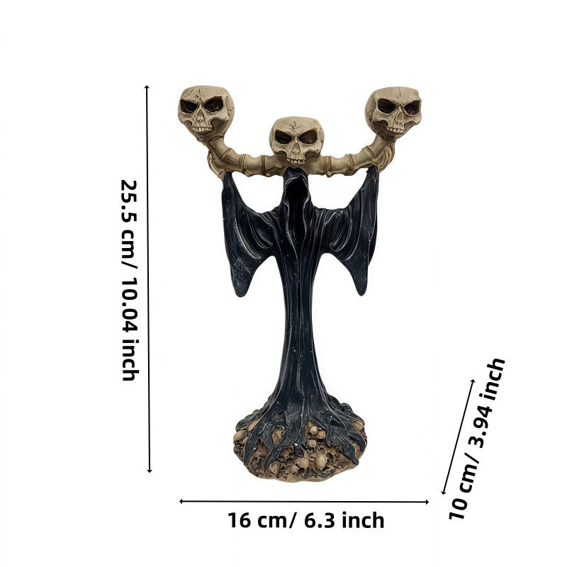 Hooded Reaper Candelabra