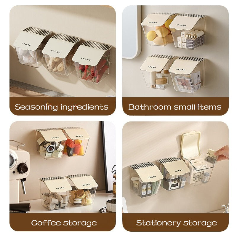 Wall Storage Box With Flip Lid - Modomu