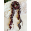 Y2K Tassel Thin Fashion Scarf - Modomu