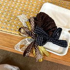 Layered Bow Scrunchie