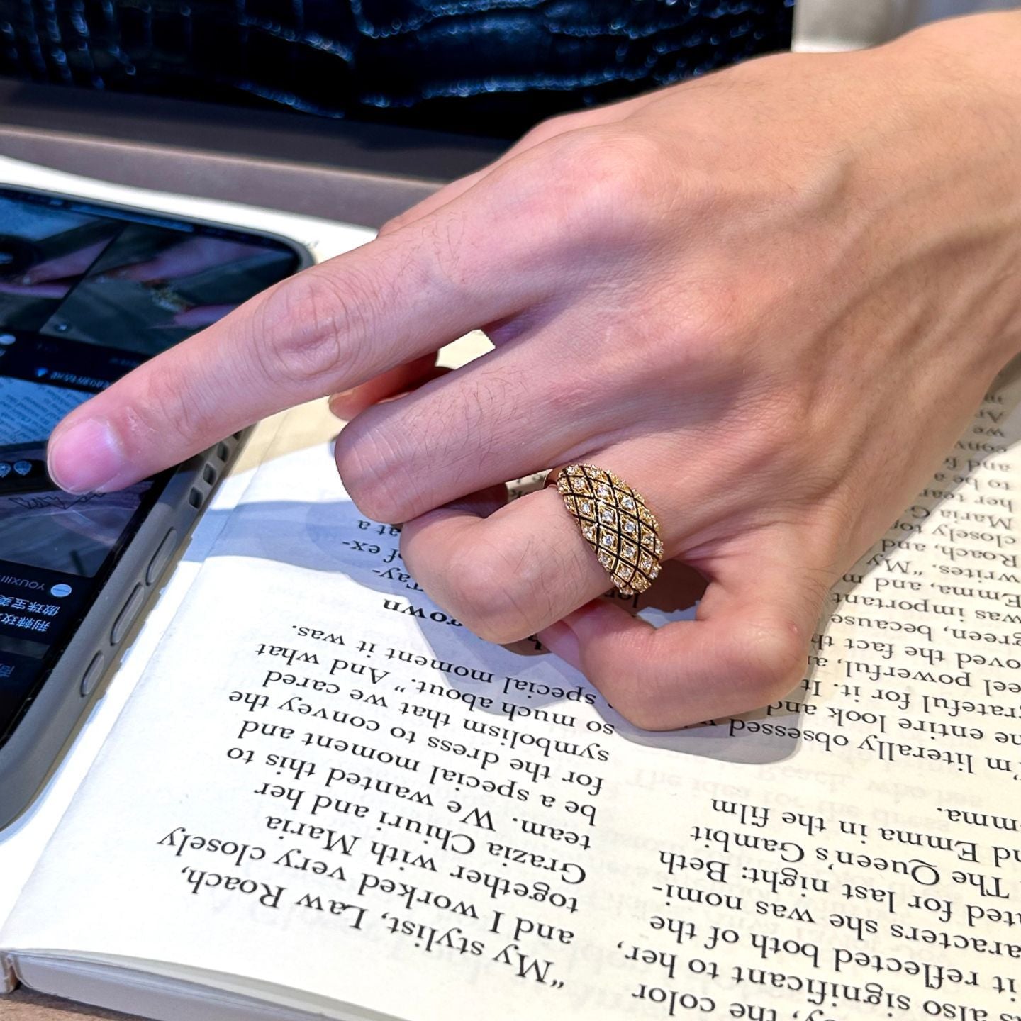 Vintage Geometric Statement Ring - Modomu