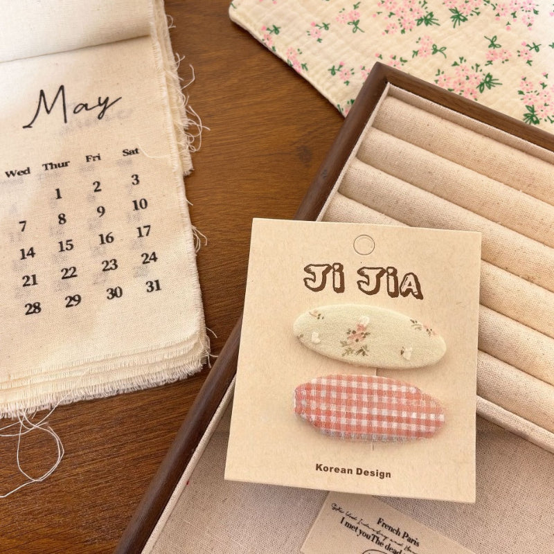 Floral Bunny Kids Hair Clip - Modomu