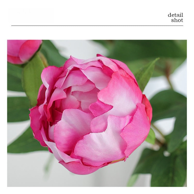 Single Stem Peony Artificial