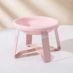 Shallow Pet Bowl and Stand