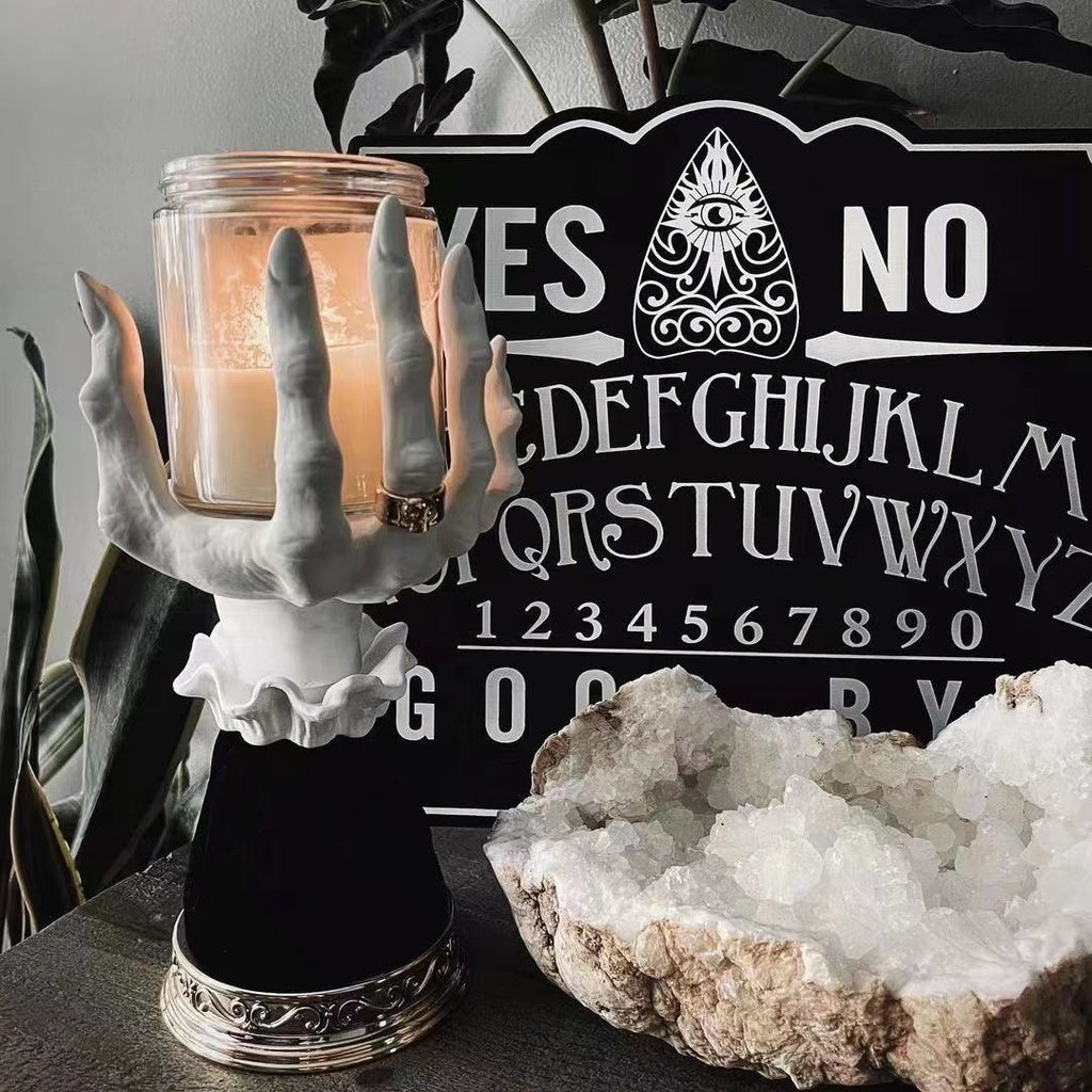 Witch Hand Candle Stand