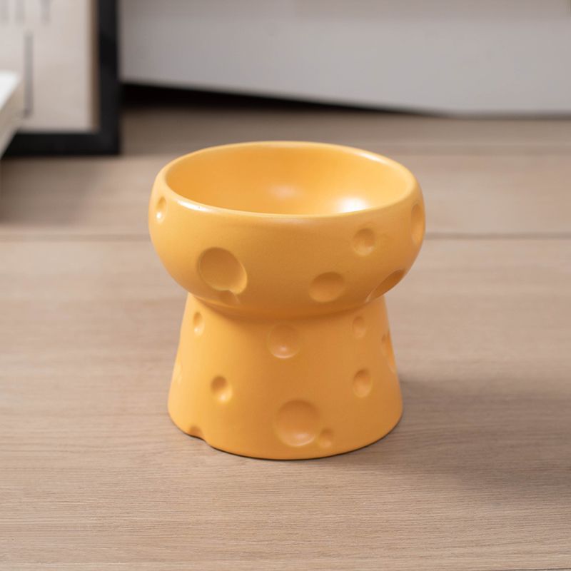 Ceramic Pet Elevated Feeding Bowl