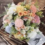 Artificial Dandelion Bouquet Decor