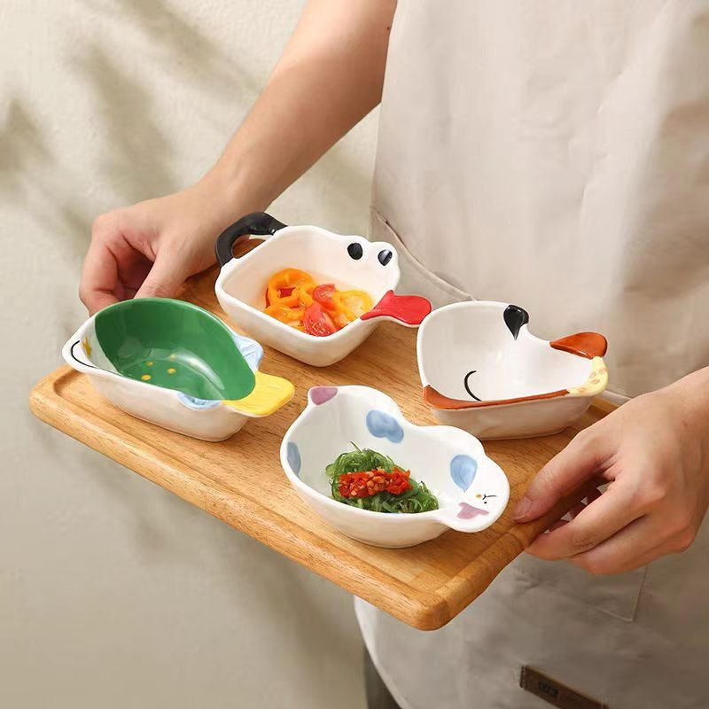 Cartoon Ceramic Dipping Plate - Modomu