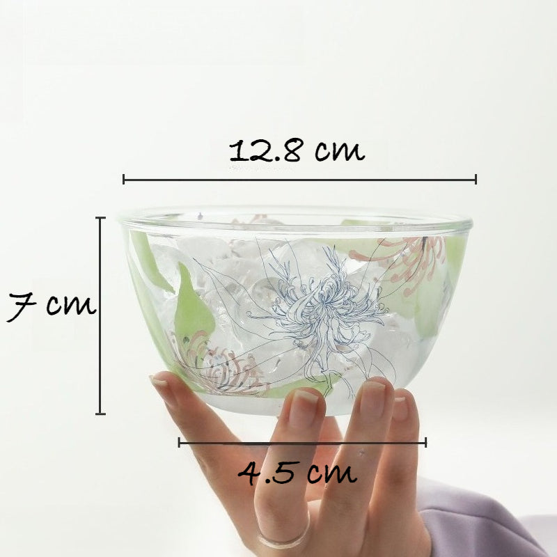 Botanical Print Salad Bowl